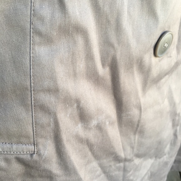 Trench Coat\ Deep Taupe Women’s Trench Coat Sz S/M - Picture 9 of 12